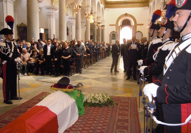 funerale carabiniere