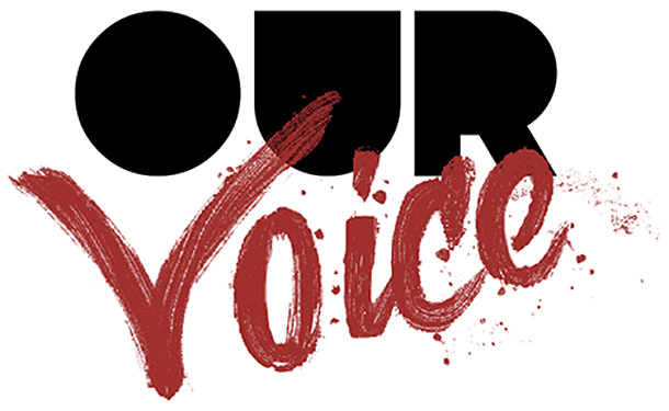 our voice logo