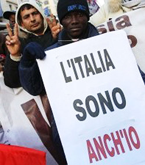 immigrati italia sono anchio