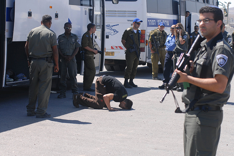 polizia israelana palestinesi dep