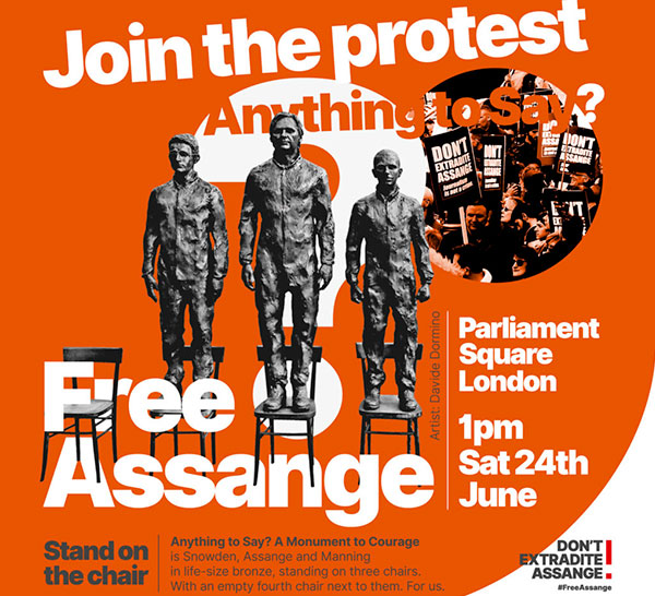 20230624 join protest assange londra