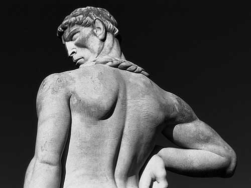 art deco statue rome by vanfoto