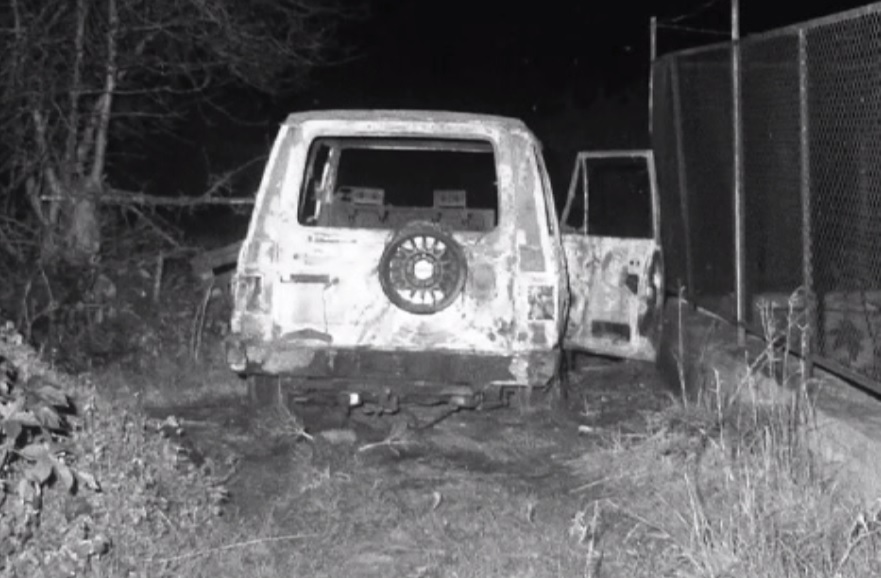 auto bruciato francesco giambanco