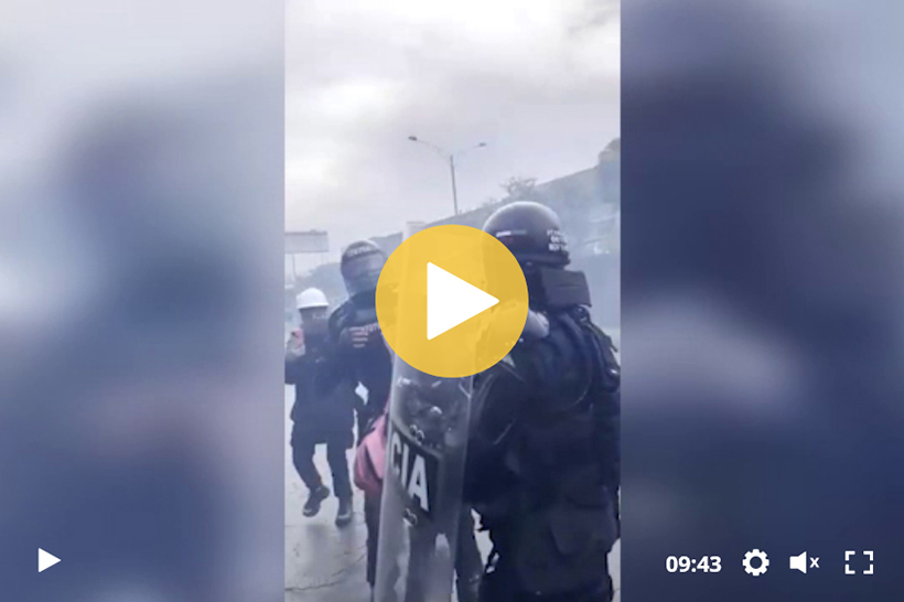 proteste colombia da micromega video