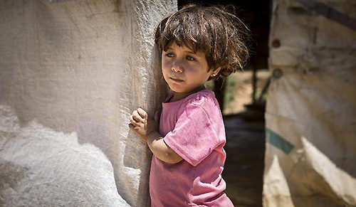 bambina siriana