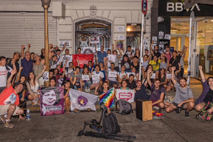 manifestazione berta caceres argentina ambasciata honduras